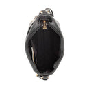 Černá plátěná crossbody kabelka Michael Kors