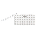 Bílá kožená psací kabelka Michael Kors