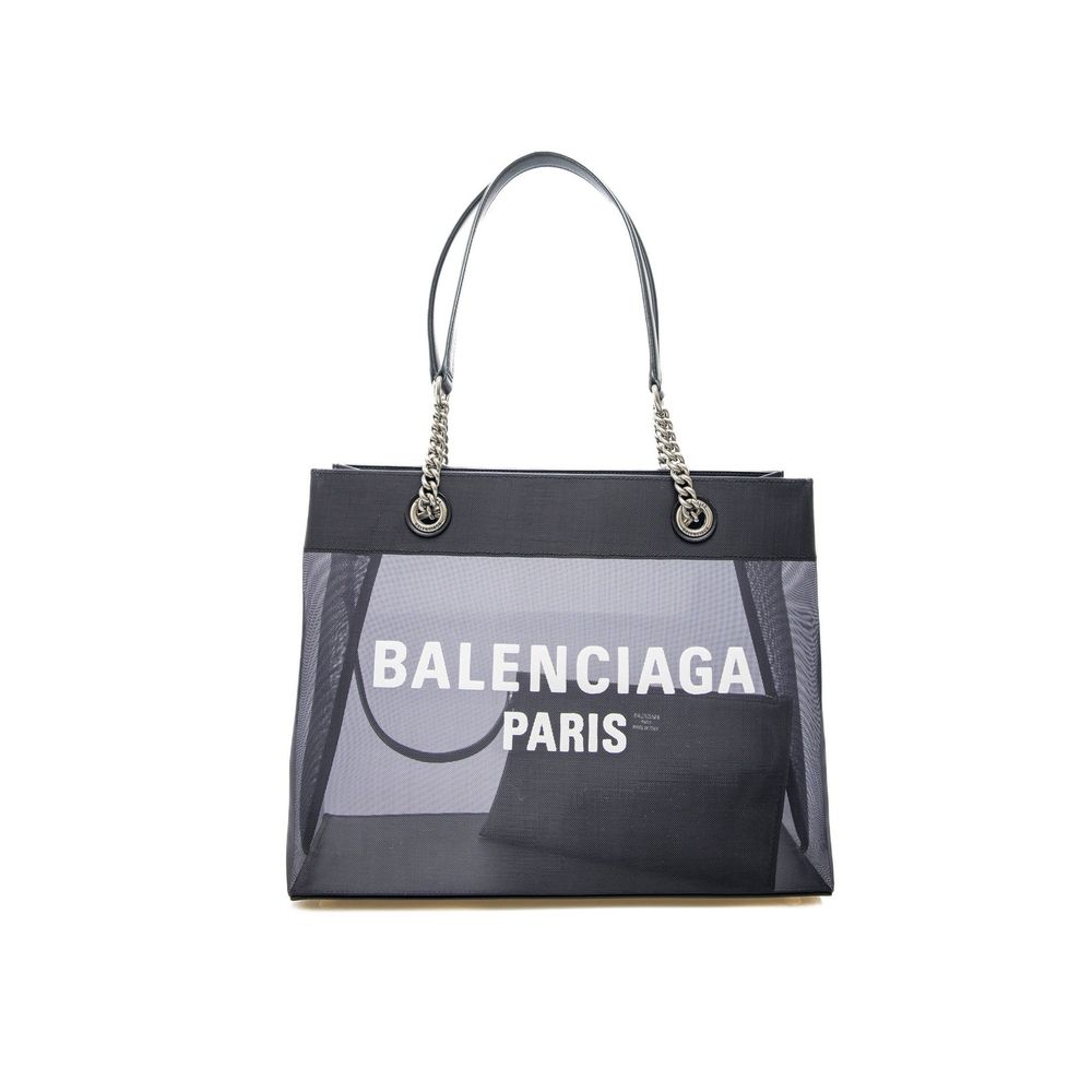 Černá polyesterová taška Balenciaga