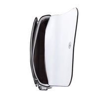 Bílá kožená crossbody kabelka Michael Kors