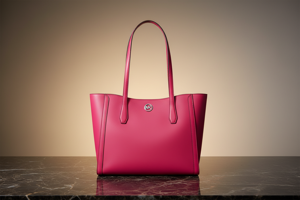 Vícebarevná plátěná taška Michael Kors