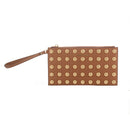 Černá kožená psací taška Michael Kors