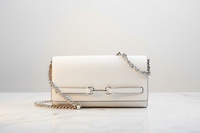 Bílá crossbody kabelka Michael Kors