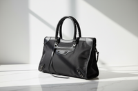 Černá polyamidová kabelka Balenciaga