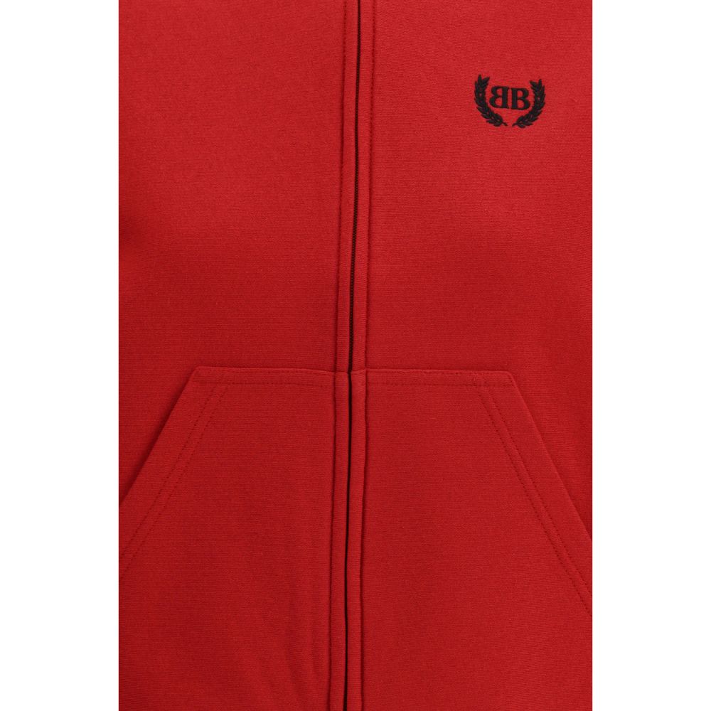 Bavlněná mikina Balenciaga s vícebarevným potiskem