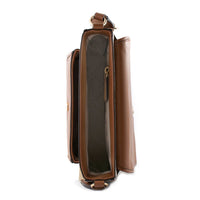 Plátěná kabelka Michael Kors béžová