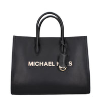 Černá kožená kabelka Michael Kors