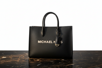 Černá kožená kabelka Michael Kors