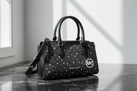 Černá plátěná kabelka Michael Kors