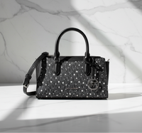 Černá plátěná kabelka Michael Kors