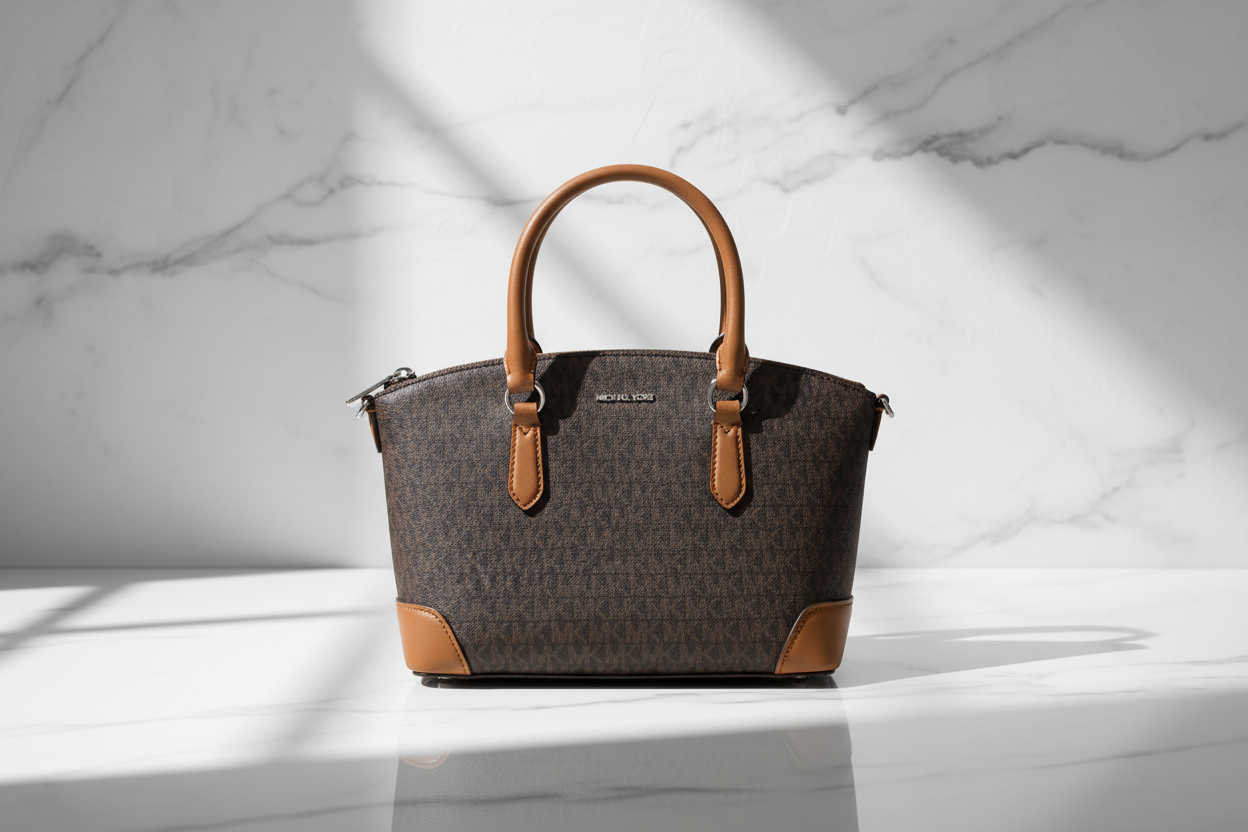 Hnědá kabelka Michael Kors z jiných vláken