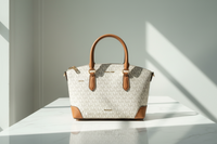 Béžová kabelka Michael Kors z jiných vláken