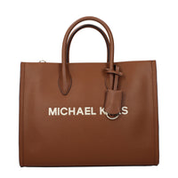Hnědá kožená kabelka Michael Kors