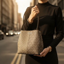 Plátěná kabelka Michael Kors Bicolor přes rameno