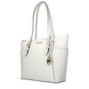 Bílá kožená taška přes rameno Michael Kors