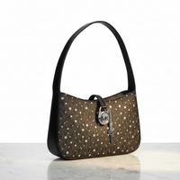 Černá látková kabelka Michael Kors