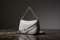 Kabelka Michael Kors šedá látka