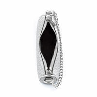 Plátěná kabelka Michael Kors šedá