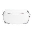 Michael Kors White Leather Shoulder Bag