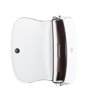 Michael Kors White Leather Shoulder Bag