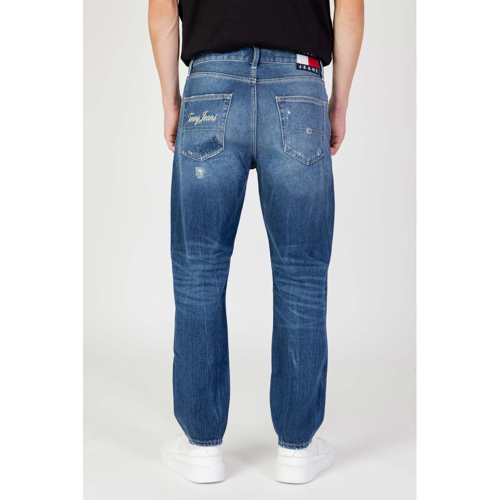 Modré bavlněné džíny slim fit Tommy Hilfiger Jeans