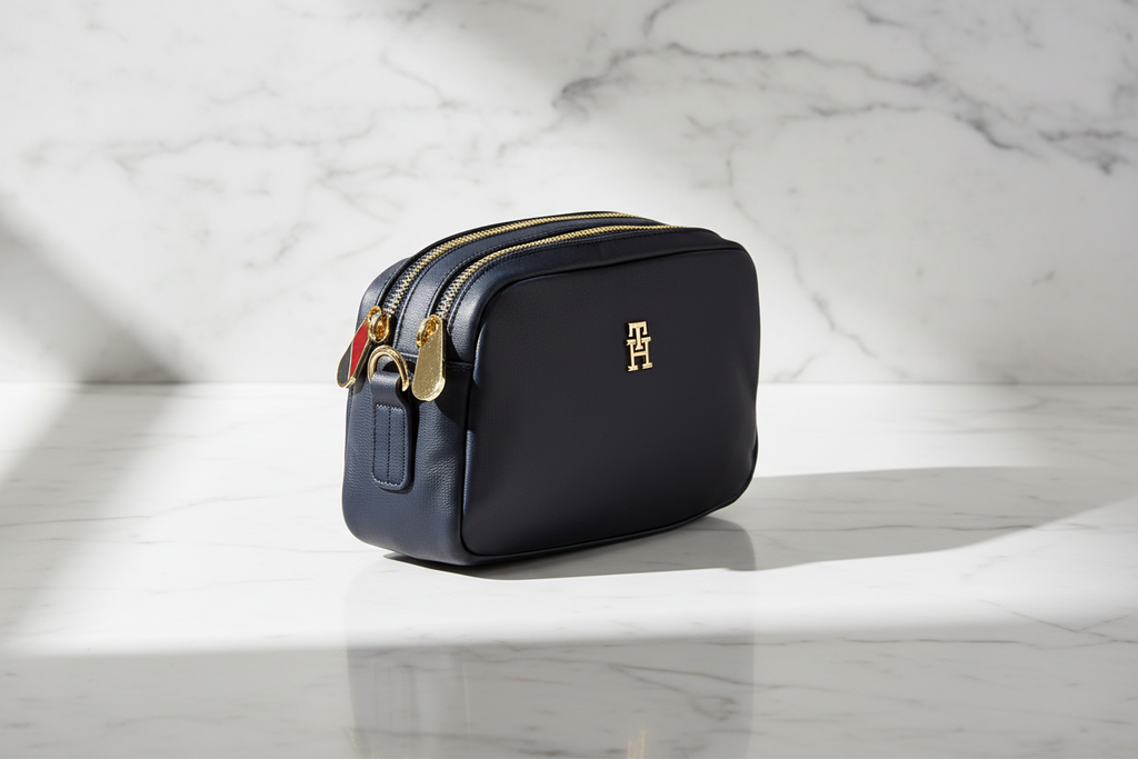 Dámská kabelka Tommy Hilfiger Blue Polyester