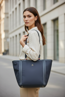 Dámská kabelka Tommy Hilfiger Blue Polyester