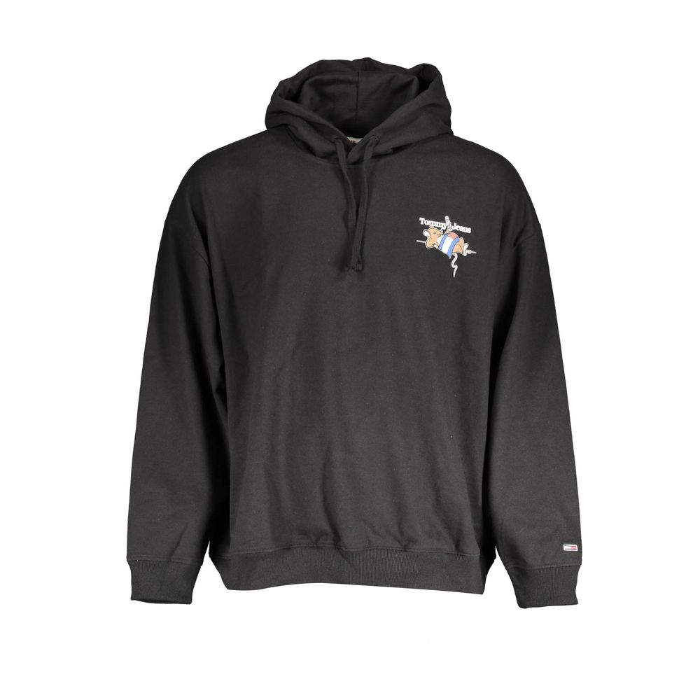 Tommy Hilfiger "Černá bavlněná pánská mikina"