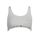 Dámská sportovní podprsenka Tommy Hilfiger Grigio Cotton