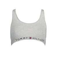 Dámská sportovní podprsenka Tommy Hilfiger Grigio Cotton