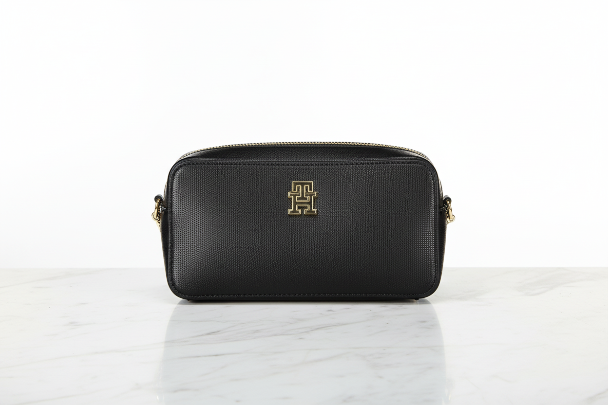 Dámská kabelka Tommy Hilfiger z černého polyuretanu