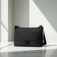 Černá látková kabelka přes rameno Balenciaga