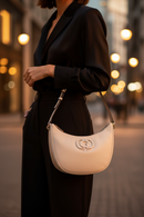 Dámská kabelka Guess Jeans Bianco z polyuretanu