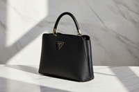 Dámská kabelka Guess Jeans z černého polyuretanu