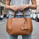 Dámská kabelka Guess Jeans Marrone z poliuretanu