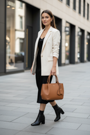 Dámská kabelka Guess Jeans Marrone z poliuretanu