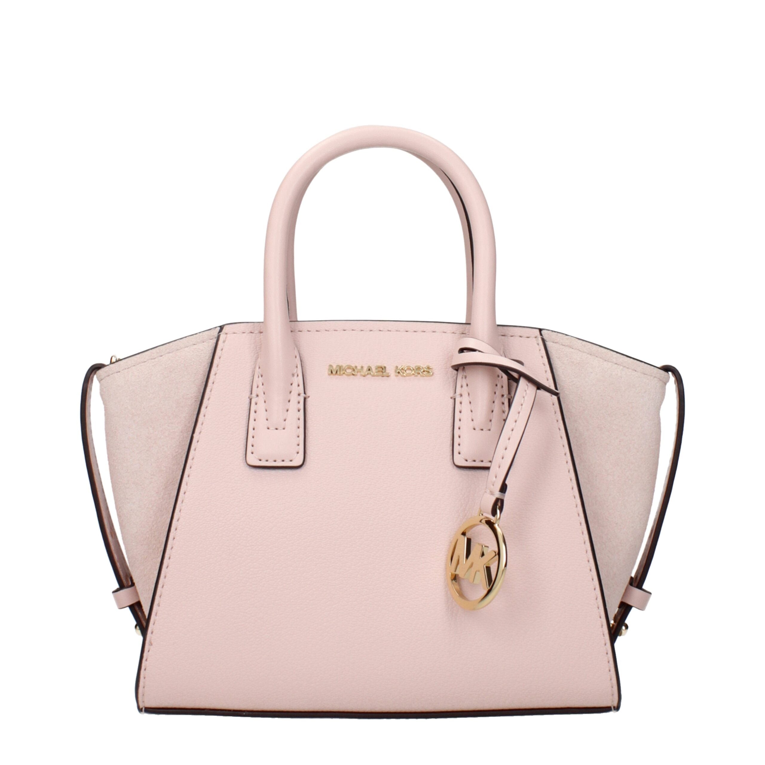 Růžová kožená kabelka Michael Kors