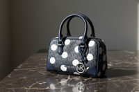 Modrá látková kabelka Michael Kors