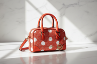 Oranžová látková kabelka Michael Kors