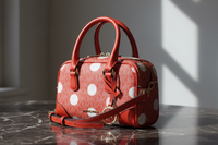 Oranžová látková kabelka Michael Kors