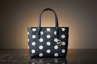 Modrá látková kabelka Michael Kors