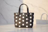 Modrá látková kabelka Michael Kors