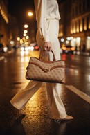 Dámská kabelka Guess Jeans béžová