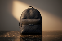 Modrý látkový batoh Michael Kors