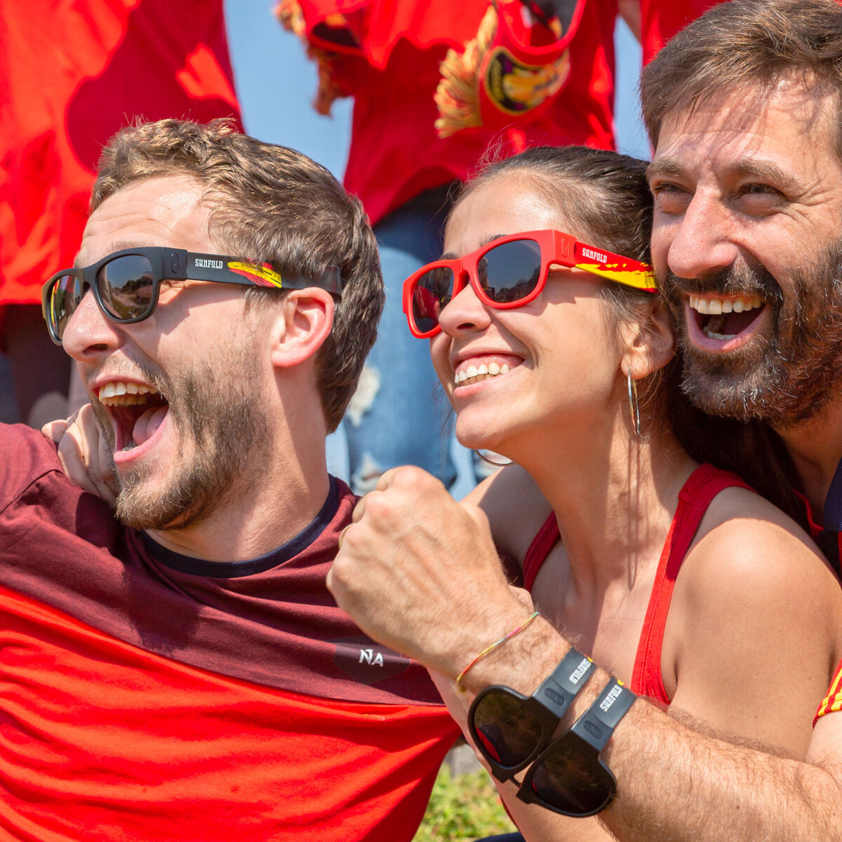 Sluneční brýle, které se dají srolovat Sunfold Spain Black